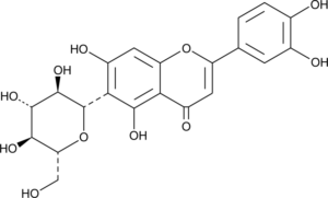 depiction of isoorientin's chemical structure